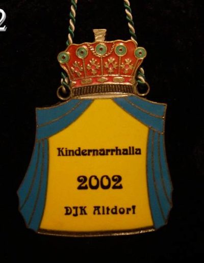 Kindernarrhalla Altdorf Orden 2002