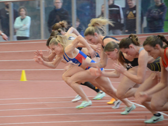 Veronika Miller ist Bayerische Meisterin über 60m