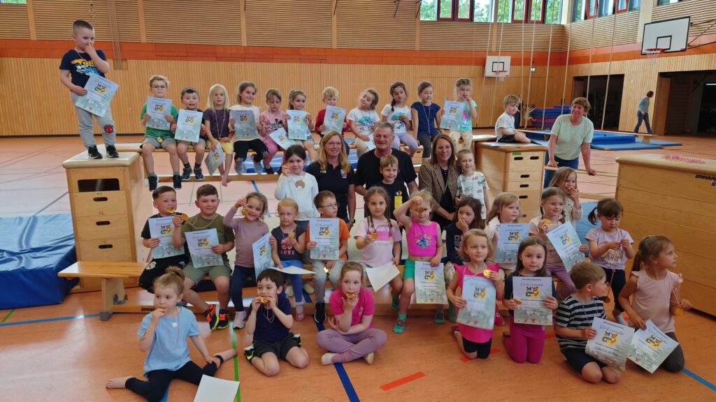 Kinder Mini-Sportabzeichen