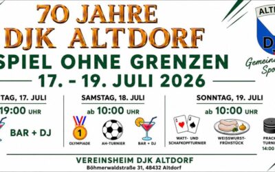 70-jähriges Jubiläum
